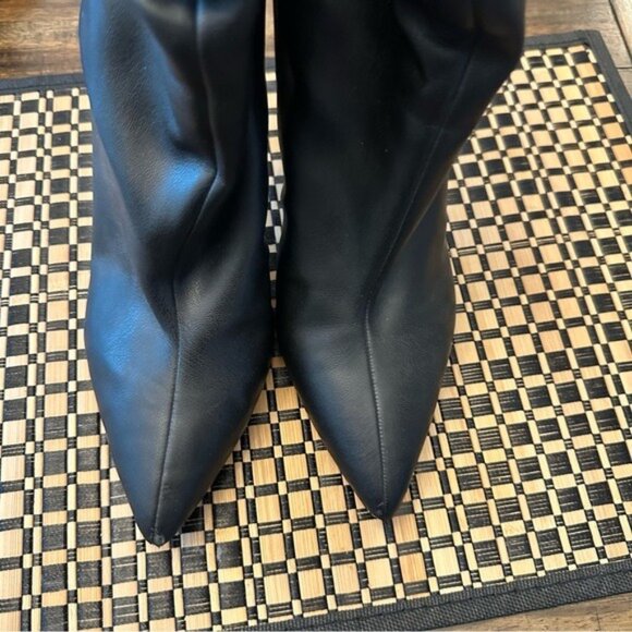 Jessica Simpson Women's Lesley Slouchy Pointy Toe Dress Booties Black Size 7 1/2 - Picture 6 of 12